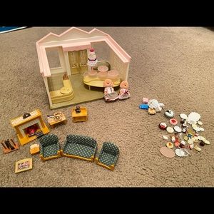 Calico Critters Bakery and Living room